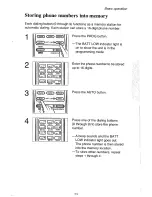 Предварительный просмотр 23 страницы Panasonic KX-T4300BA Operating Instructions Manual