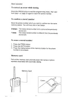 Предварительный просмотр 24 страницы Panasonic KX-T4300BA Operating Instructions Manual