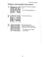 Предварительный просмотр 25 страницы Panasonic KX-T4300BA Operating Instructions Manual