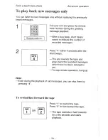 Предварительный просмотр 39 страницы Panasonic KX-T4300BA Operating Instructions Manual