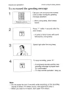 Предварительный просмотр 42 страницы Panasonic KX-T4300BA Operating Instructions Manual