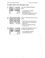 Предварительный просмотр 47 страницы Panasonic KX-T4300BA Operating Instructions Manual