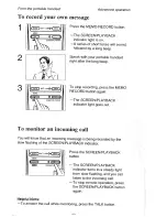 Предварительный просмотр 49 страницы Panasonic KX-T4300BA Operating Instructions Manual