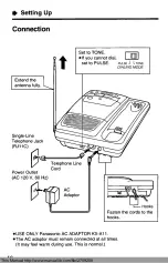 Предварительный просмотр 11 страницы Panasonic KX-T4310D-W Operating Instructions Manual