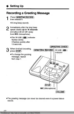 Предварительный просмотр 13 страницы Panasonic KX-T4310D-W Operating Instructions Manual