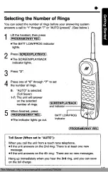 Предварительный просмотр 16 страницы Panasonic KX-T4310D-W Operating Instructions Manual