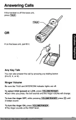 Предварительный просмотр 22 страницы Panasonic KX-T4310D-W Operating Instructions Manual