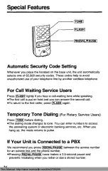 Предварительный просмотр 27 страницы Panasonic KX-T4310D-W Operating Instructions Manual