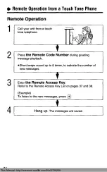 Предварительный просмотр 37 страницы Panasonic KX-T4310D-W Operating Instructions Manual