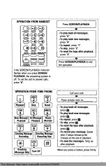 Предварительный просмотр 44 страницы Panasonic KX-T4310D-W Operating Instructions Manual