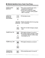 Предварительный просмотр 38 страницы Panasonic KX-T4316NZ-W Operating Instructions Manual