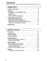 Preview for 4 page of Panasonic KX-T4410D-B Operating Instructions Manual