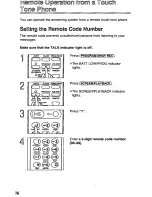 Preview for 36 page of Panasonic KX-T4410D-B Operating Instructions Manual