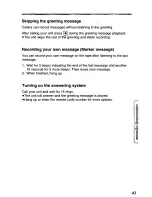 Preview for 41 page of Panasonic KX-T4410D-B Operating Instructions Manual