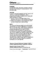 Preview for 5 page of Panasonic KX-T7040 Operating Instructions