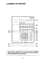 Предварительный просмотр 6 страницы Panasonic KX-T7135 Reference Manual