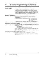 Preview for 245 page of Panasonic KX-T7230 Installation Manual