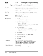 Preview for 269 page of Panasonic KX-T7230 Installation Manual