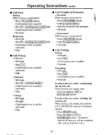 Preview for 14 page of Panasonic KX -T7230 Reference Manual