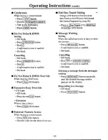 Preview for 15 page of Panasonic KX -T7230 Reference Manual