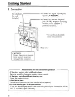 Предварительный просмотр 6 страницы Panasonic KX-T7450 Operating Instructions Manual