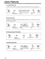 Предварительный просмотр 16 страницы Panasonic KX-T7450 Operating Instructions Manual