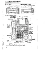 Preview for 4 page of Panasonic KX-T7453 Operating Instructions Manual