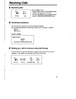 Preview for 9 page of Panasonic KX-T7453 Operating Instructions Manual