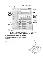 Preview for 3 page of Panasonic KX-T7453 Service Manual