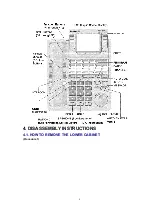 Предварительный просмотр 4 страницы Panasonic KX-T7456 - Digital 24 Button Speakerphone Display Specifications