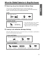 Предварительный просмотр 9 страницы Panasonic KX-T7531 Operating Instructions Manual