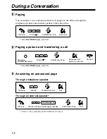 Предварительный просмотр 12 страницы Panasonic KX-T7531 Operating Instructions Manual