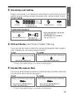 Preview for 13 page of Panasonic KX-T7531 Operating Instructions Manual