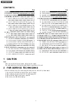 Preview for 2 page of Panasonic KX-T7565AL Service Manual