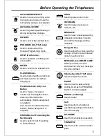 Предварительный просмотр 5 страницы Panasonic KX-T7625 - Digital Proprietary Speakerphone 24 Button Operating Instructions Manual