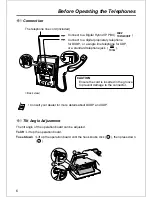 Предварительный просмотр 6 страницы Panasonic KX-T7625 - Digital Proprietary Speakerphone 24 Button Operating Instructions Manual