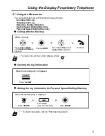 Предварительный просмотр 5 страницы Panasonic KX-T7625CE Quick Reference Manual