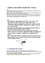 Предварительный просмотр 2 страницы Panasonic KX-T7665NE Service Manual