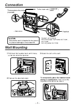 Preview for 4 page of Panasonic KX-T7667 Installation Instructions Manual