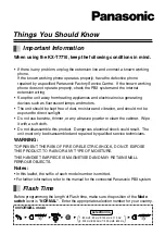 Preview for 1 page of Panasonic KX-T7710 Quick Start Manual