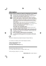 Preview for 12 page of Panasonic KX-T7735 - 3 Line Backlit Display Speakerphone Quick Reference Manual