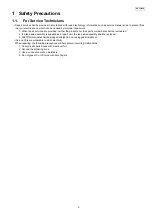 Предварительный просмотр 3 страницы Panasonic KX-T7765X Service Manual