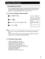 Preview for 27 page of Panasonic KX-T7885 - Battery For Operating Instructions Manual