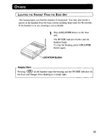 Preview for 35 page of Panasonic KX-T7885 - Battery For User Manual