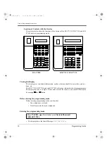 Предварительный просмотр 10 страницы Panasonic KX-TA1232 Programming Manual