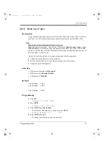 Предварительный просмотр 37 страницы Panasonic KX-TA1232 Programming Manual