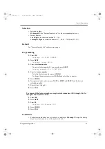 Предварительный просмотр 41 страницы Panasonic KX-TA1232 Programming Manual