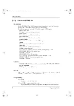 Предварительный просмотр 58 страницы Panasonic KX-TA1232 Programming Manual