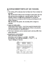 Preview for 182 page of Panasonic KX-TA1232 Service Manual