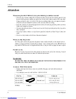 Preview for 4 page of Panasonic KX-TA1232 User Manual